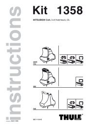 instructions 1358 Kit - Roofracks.co.uk