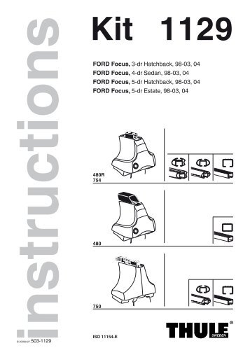 instructions 1129 Kit