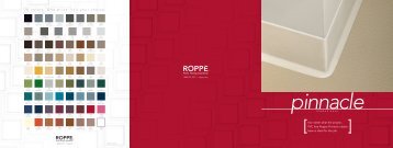 Roppe Pinnacle Rubber Wall Base Brochure