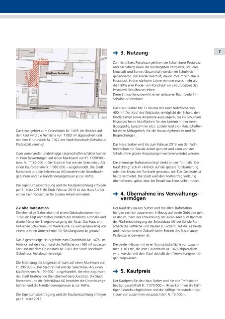 Gutachten zur Urnenabstimmung vom 25 ... - Stadt Rorschach