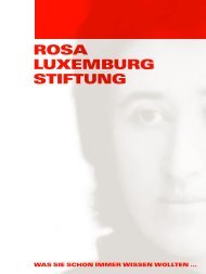 PrÃ¤sentation - Rosa-Luxemburg-Stiftung