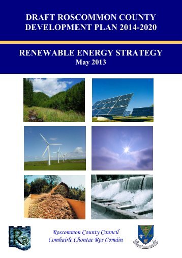 Cover Renewable Energy Strategy - Roscommon County Council