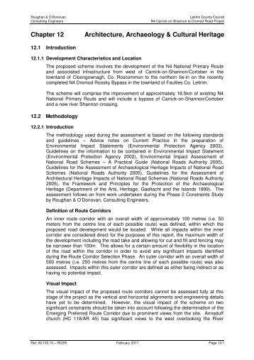 Carrick Dromod Route Selection Txt Chapter 12.pdf - leitrim County ...