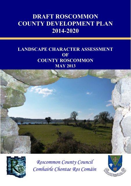 1- Landscape Character - Front Cover - Roscommon County Council