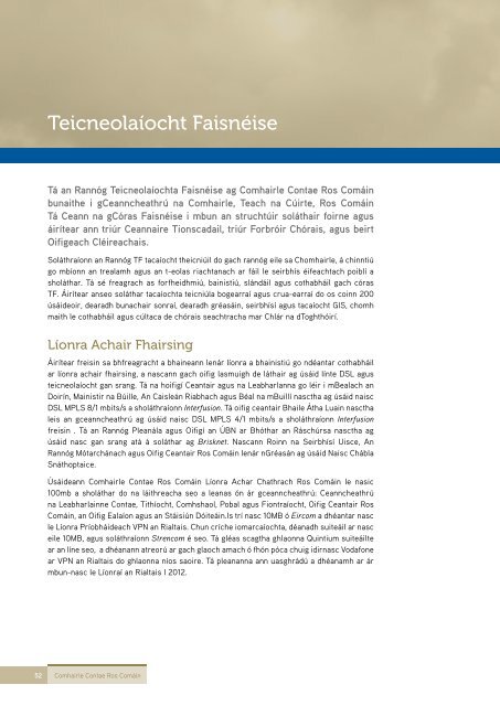TuarascÃ¡il BhliantÃºil Annual Report - Roscommon County Council