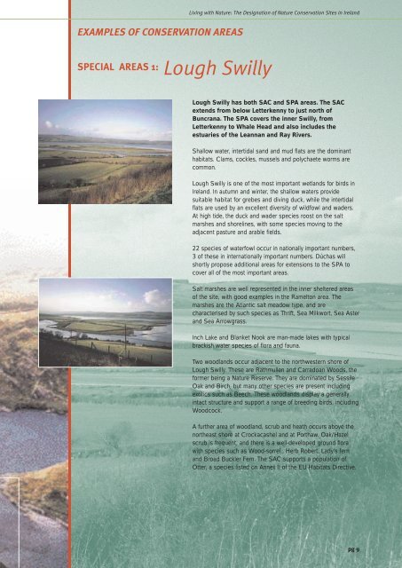 The Designation of Nature Conservation Sites in Ireland