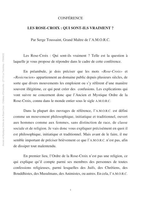 TÉLÉCHARGER MONOGRAPHIES AMORC PDF GRATUIT PDF GRATUIT TÉLÉCHARGER MONOGRAPHIES AMORC