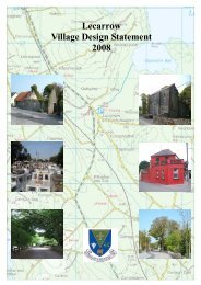 Final Lecarrow Village Design Statement - Roscommon County ...