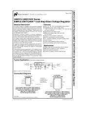 LM2574/LM2574HV Series SIMPLE SWITCHER(TM) 0.5A Step ...