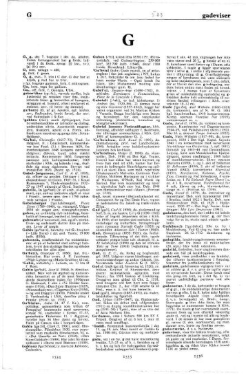 G gadeviser - Rosekamp