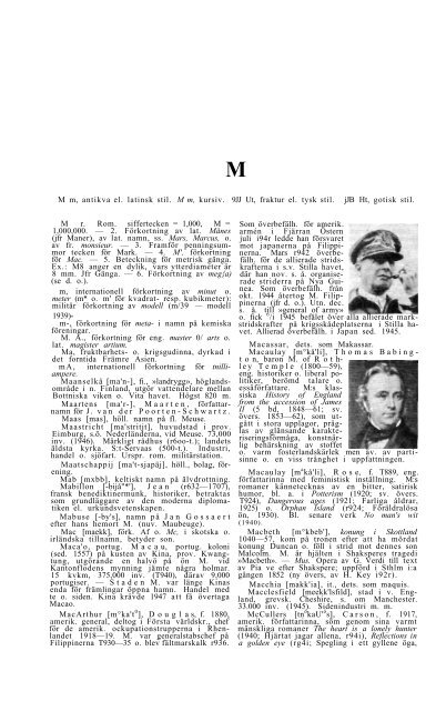 M m, antikva el. latinsk stil. M m, kursiv. 9JJ Ut, fraktur el ... - Rosekamp