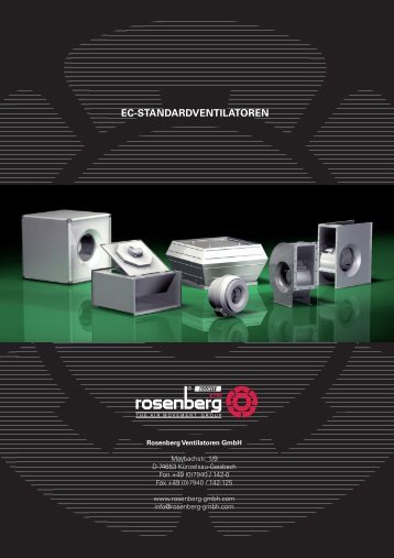 EC-STANDARDVENTILATOREN - Rosenberg