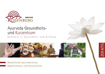 Ayurveda-Kuren - Ayurveda Gesundheits