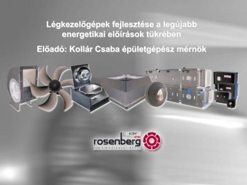 LÃ©gkezelÅgÃ©pek fejlesztÃ©se - Rosenberg