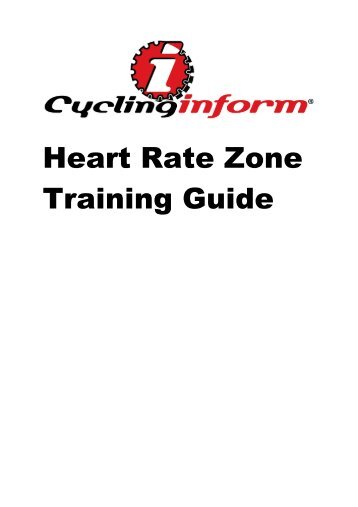 Introduction to Heart Rate Zones - Bicycle Network Victoria