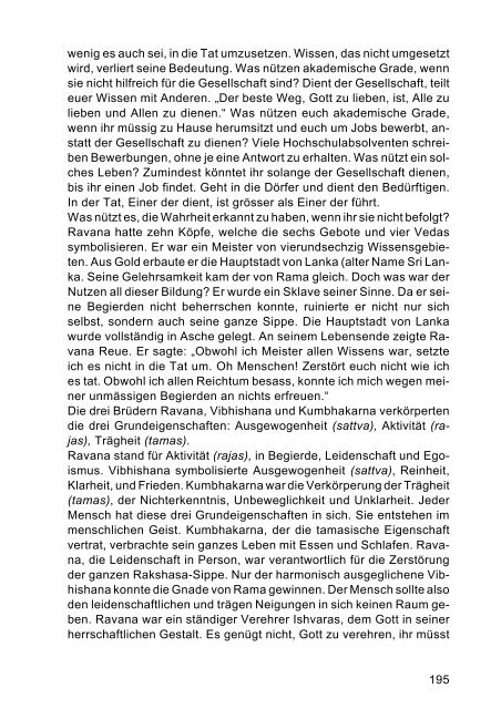 Sathya Sai Baba Ansprachen 1998 - beim Rosenkreis-Verlag