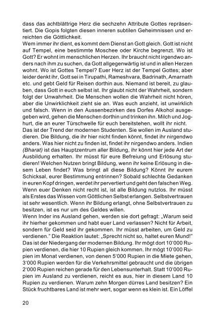 Sathya Sai Baba Ansprachen 1998 - beim Rosenkreis-Verlag