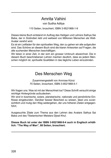 SATHYA SAI BABA DER WELT-AVATAR - beim Rosenkreis-Verlag