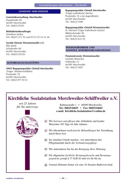 Satzdatei 2007-cmyk.p65 - Landkreis Neunkirchen