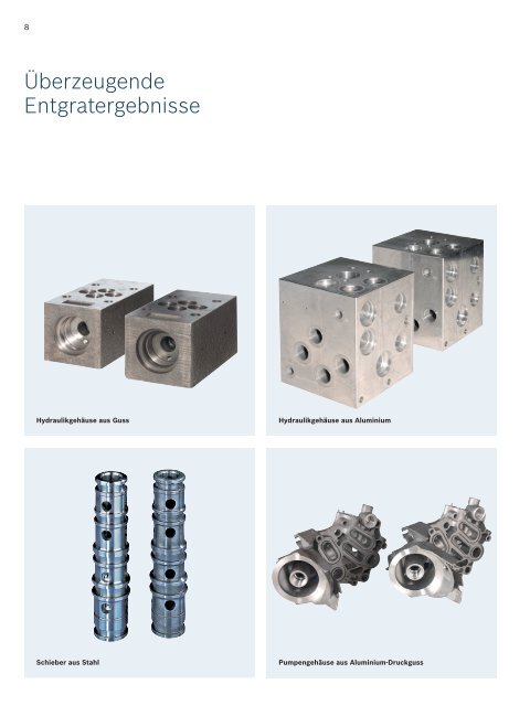 TEM â Thermisches Entgraten mit Rexroth, exakt und effizient