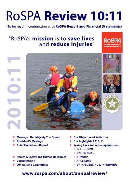 Annual Review 10:11 - RoSPA