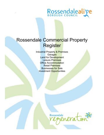 Rossendale Commercial Property Register - Rossendale Borough ...
