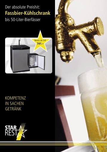 Fassbier-Kühlschrank - bierpreise.ch