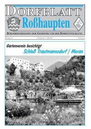 SchloÃ Trautmannsdorf / Meran - RoÃhaupten