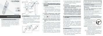 Käyttöohje - Rossmax
