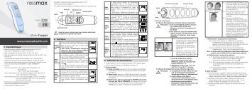 Mode d'emploi - Rossmax