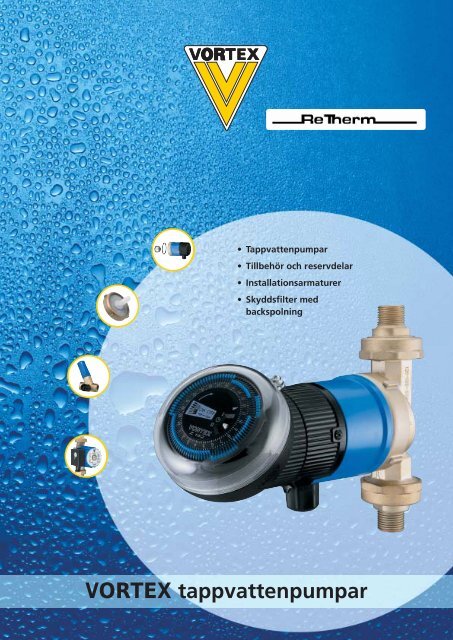 VORTEX tappvattenpumpar - Deutsche Vortex Gmbh & Co. KG
