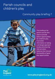 Parish councils and children's play - Play England