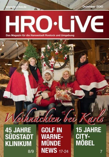Golf IN WarNe - HROÂ·LIFE - Das Magazin fÃ¼r die Hansestadt Rostock
