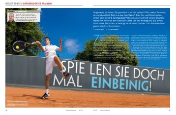 BESSER SPIELEN DIFFERENZIERTES TRAINING - LTTC "Rot-WeiÃ"