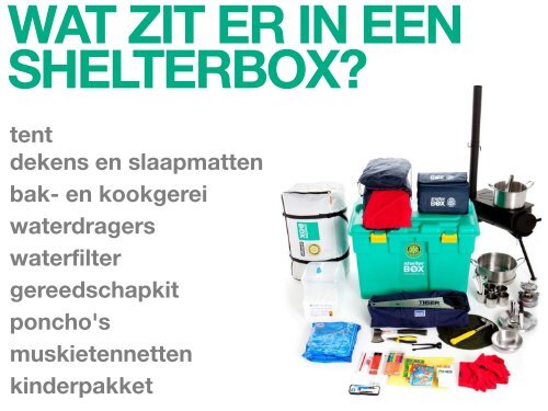 Presentatie shelterboxen - Rotary Nederland
