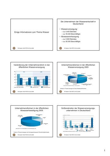 Einige Informationen zum Thema Wasser Die ... - Distrikt 1830