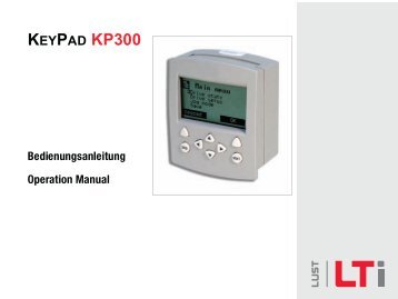 Bedienungsanleitung KP300 - DEIRING Gmbh