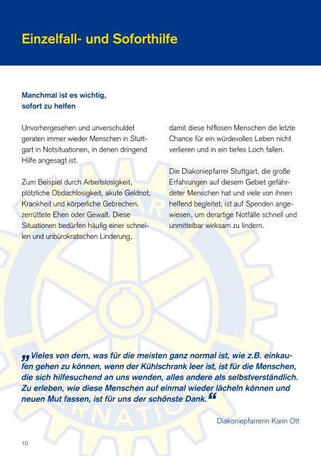 Die Rotary Stiftung Stuttgart