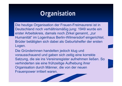 Der Raue Stein, nicht nur fÃ¼r MÃ¤nner FrauengroÃloge von ... - 1870