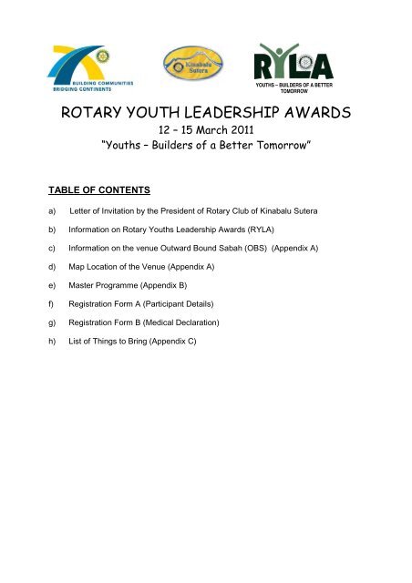 Youth â Builders of A Better Tomorrow - Rotary International District ...