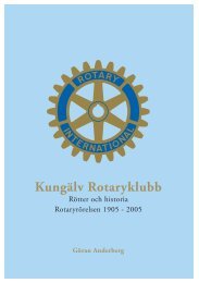 KungÃ¤lv Rotaryklubb