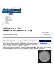 Troubleshooting: Blow Molding Get a Handle on Stress-Cracking In ...