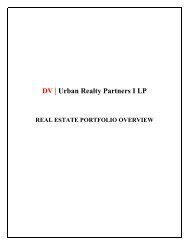 DV | Urban Realty Partners I LP - Crain's Chicago Business