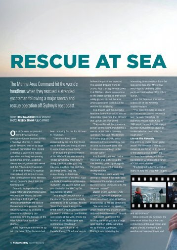 RESCUE AT SEA - NSW Police Force