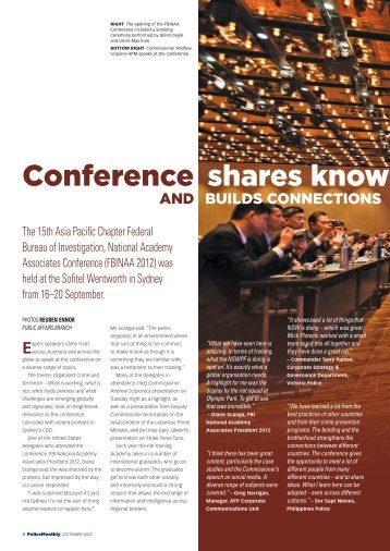 Conference Shares Knowledge - NSW Police Force