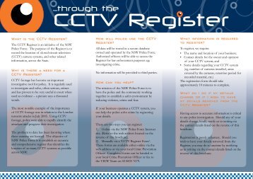 CCTV Register - NSW Police Force