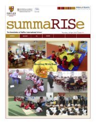 SummaRISe 48 - Raffles International School