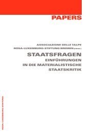 Einführungen in die materialistische Staatskritik - Rosa-Luxemburg ...