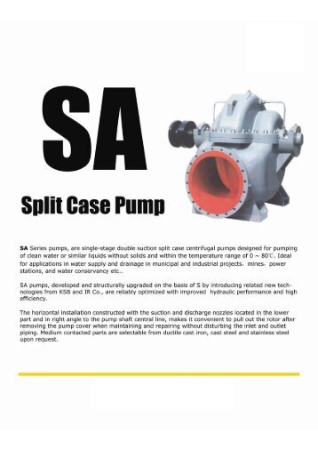 Split Gase Pump - Rotek