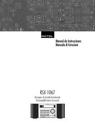 RSX-1067 - Rotel